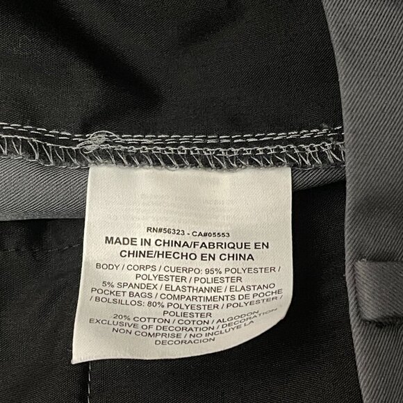 Nike Golf Pants Men's Medium 32 Slim Fit Performance Moisture Wicking Gray - Picture 11 of 12